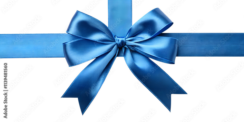 Vector and ribbon for Christmas gifts, birthday, Valentine's Day.
