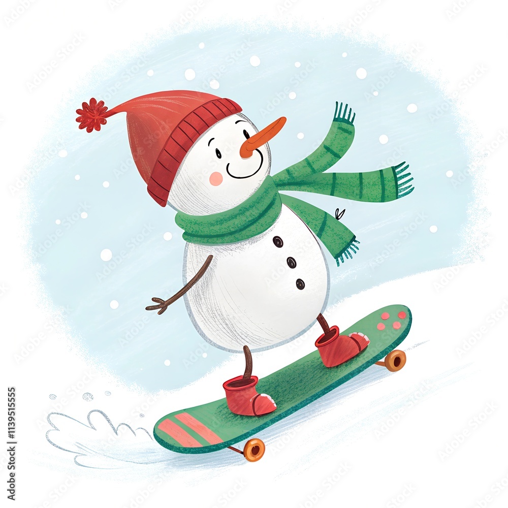 Obraz premium snowman