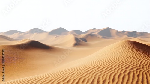 Scenic Desert Sand Dunes Isolated on Transparent Background

 photo