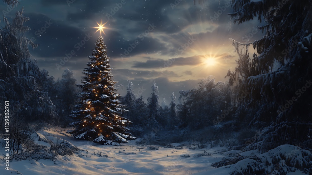 Snow-covered landscape Winter landscape background, Snowy background, Christmas scene, Holiday background, Winter wonderland, Snowfall background, Festive landscape, Christmas snow, Winter backdrop