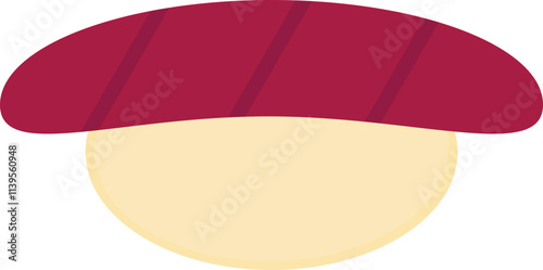 sushi japanese food illustration