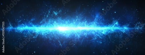 Abstract Blue Energy Wave C...