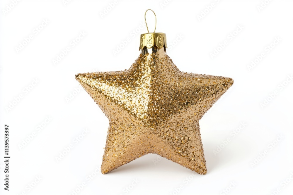 A shimmering gold star ornament captures the essence of festive celebrations. Its sparkling surface is sure to adorn your holiday decorations beautifully. Generative AI A shimmering gold star ornament captures the essence of festive celebrations. Its sparkling surface is sure to adorn your holiday decorations beautifully. Generative AI