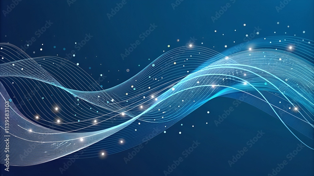 Obraz premium abstract blue background