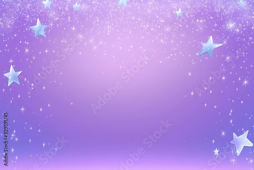 Lavender Sky Adorned With S...