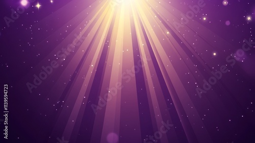 Radiant Light Beams Illumin...