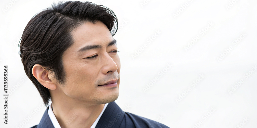 Portrait of a Beautiful Japanese Man (Alternate) Portrait of a Beautiful Japanese Man (Alternate)