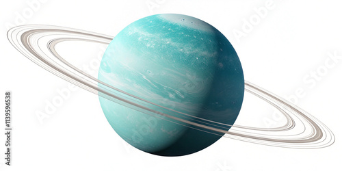 Wallpaper Mural Isolated Image of Uranus Torontodigital.ca