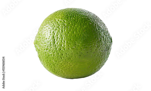 lime isolated on white
