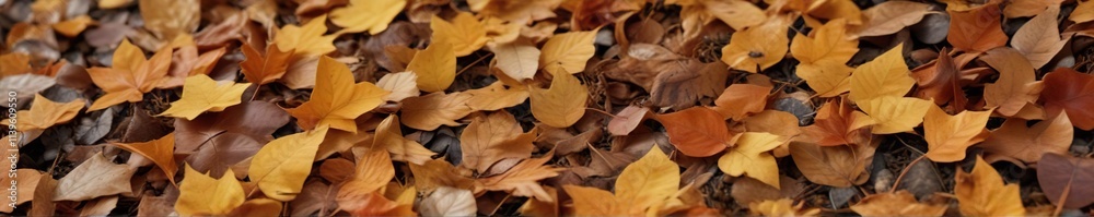A pile of crunchy golden brown autumn leaves on a forest floor, leaf pile, autumn, fall A pile of crunchy golden brown autumn leaves on a forest floor, leaf pile, autumn, fall