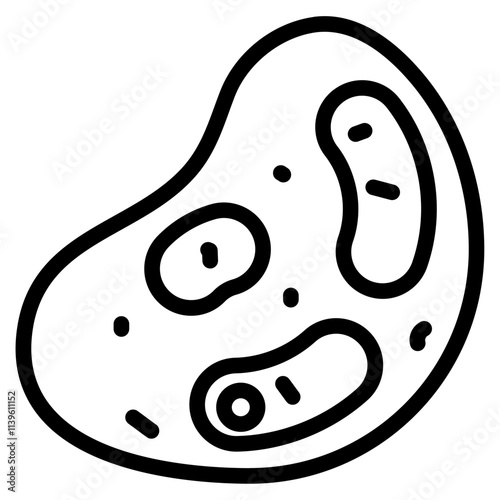 Eukaryote Line Icon