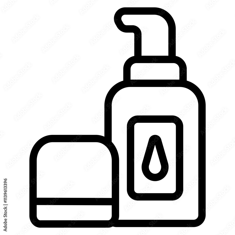 Foundation Line Icon Foundation Line Icon