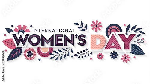 International Women’s Day design template