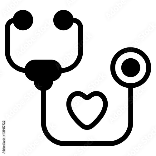 Health clinics Glyph Icon