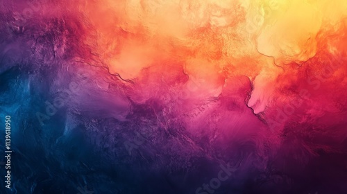 Abstract Colorful Swirling ...
