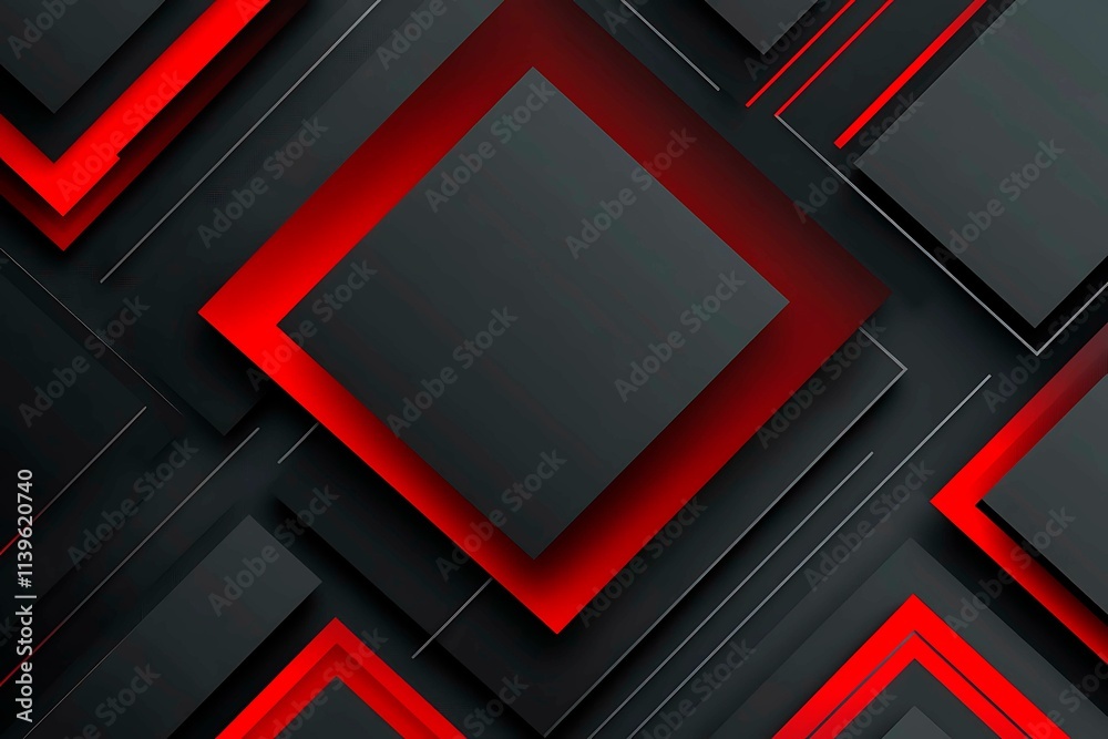 Dynamic technology-inspired abstract background with sharp red, black, and silver lines, creating a sleek and futuristic digital design. Dynamic technology-inspired abstract background with sharp red, black, and silver lines, creating a sleek and futuristic digital design.