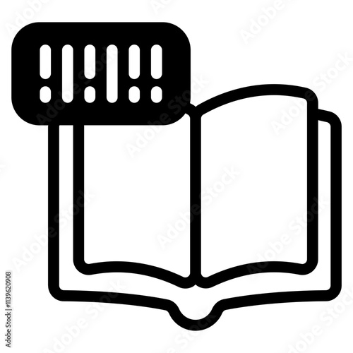Library checkout Glyph Icon