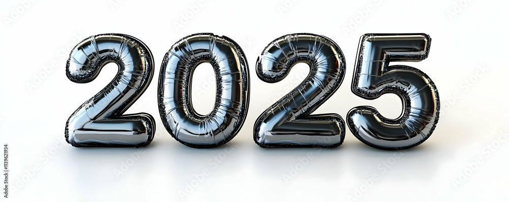 2025 New Year 3D Render 2025 New Year 3D Render