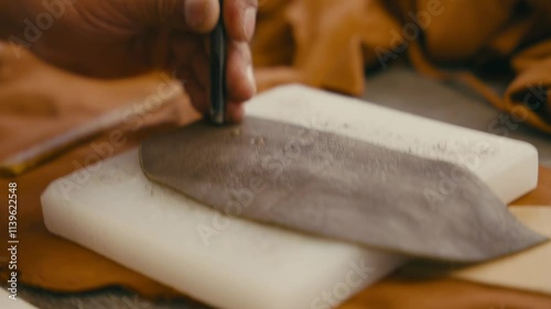 Fabricando ropa de piel