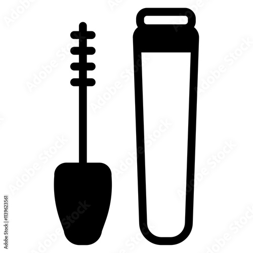 Mascara Glyph Icon