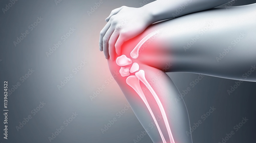 Obraz premium Knee pain