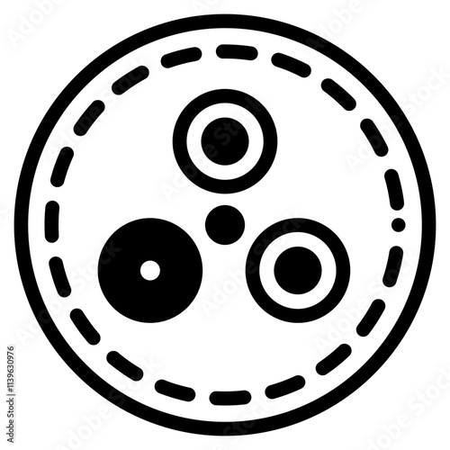 Quark Glyph Icon