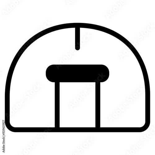 Refugee support Glyph Icon