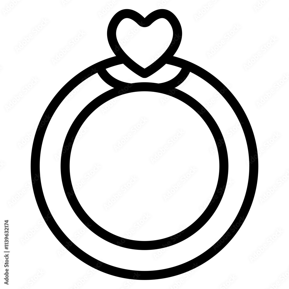 Ring Line Icon