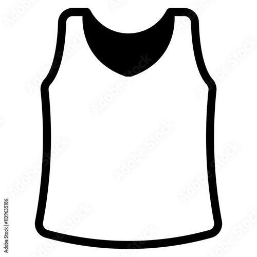 Tank top Glyph Icon