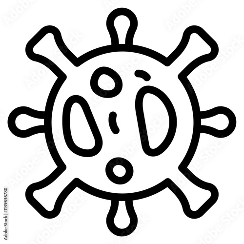 Virus Line Icon