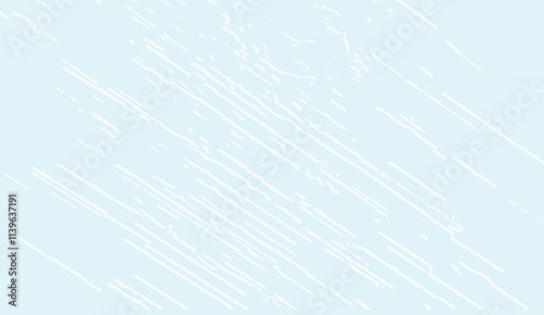 Minimalist abstract background featuring soft diagonal white lines on a calming light blue canvas. Ideal for design, art, or digital projects