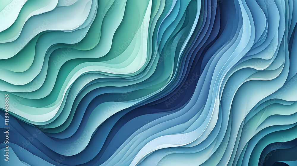 Simple abstract wave background Simple abstract wave background