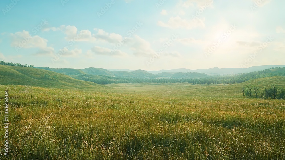 Panoramic landscape of central Russia agricultural fields. Panoramic landscape of central Russia agricultural fields.