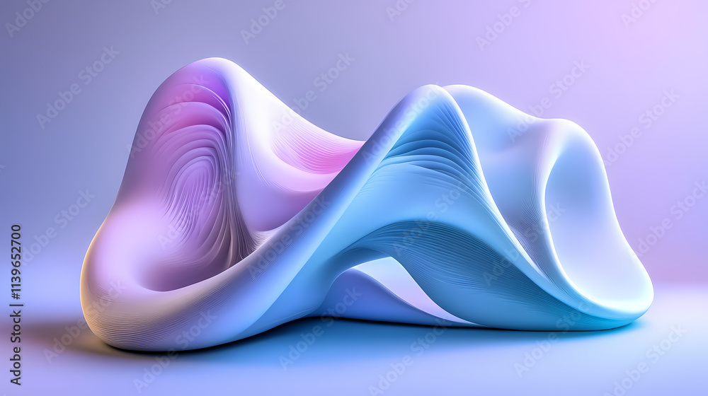 Simple abstract wave background