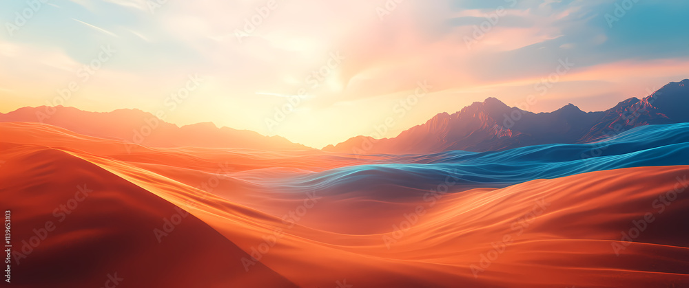 Simple abstract wave background Simple abstract wave background