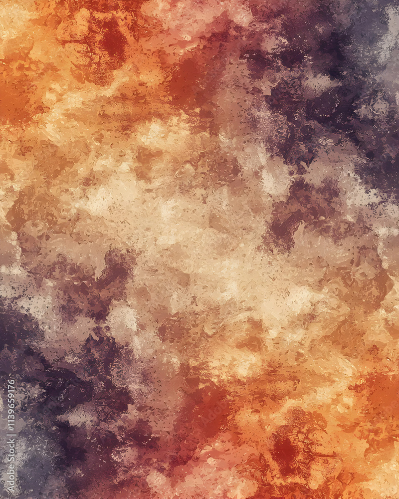 Abstract Brown, Orange Texture: Digital Art Abstract Brown, Orange Texture: Digital Art