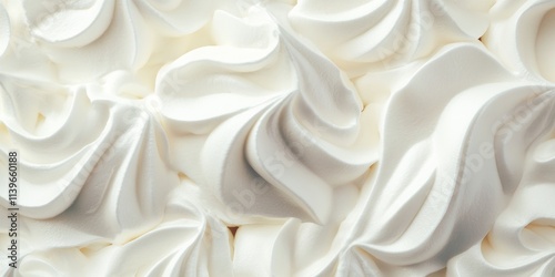 Delicate texture of airy meringue cookies displayed on a soft background for dessert enthusiasts