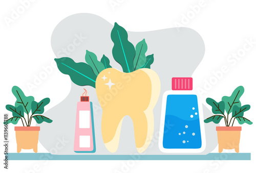 Freshener Concept Illustration Stylish and Beautiful