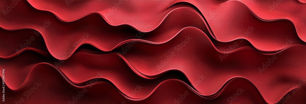 Abstract Red Waves Textured Surface Design Abstract Red Waves Textured Surface Design