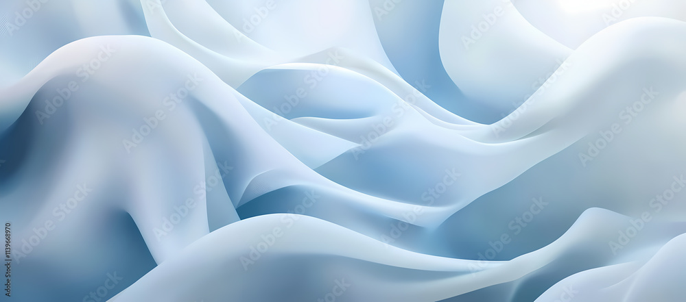 Obraz premium Simple abstract wave background