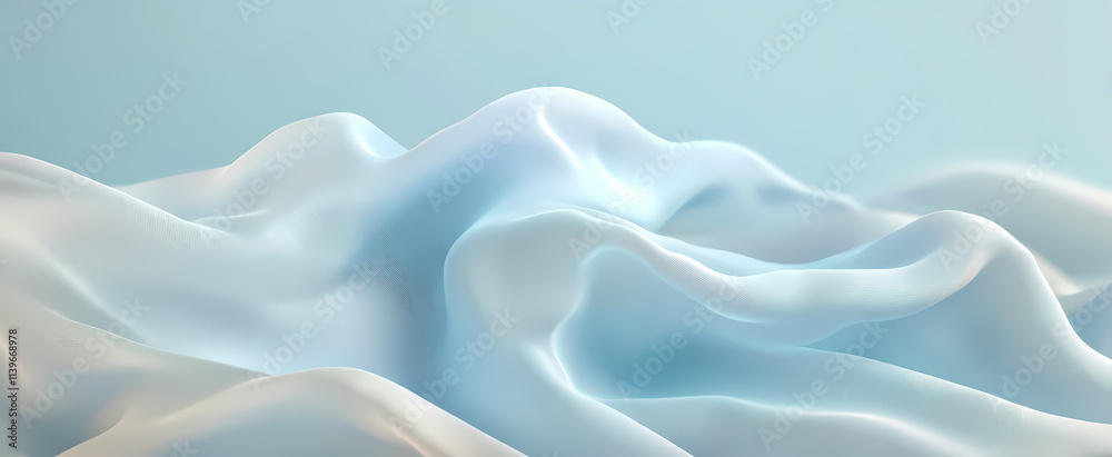 Obraz premium Simple abstract wave background