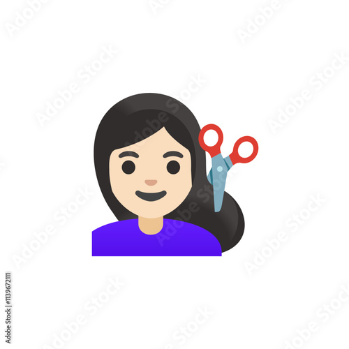 Person Getting Haircut Emoji  
