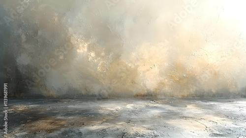 Textured Wall & Floor: Abstract Design Background