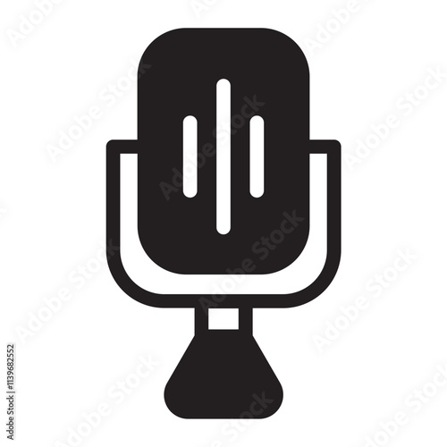 voice search glyph icon