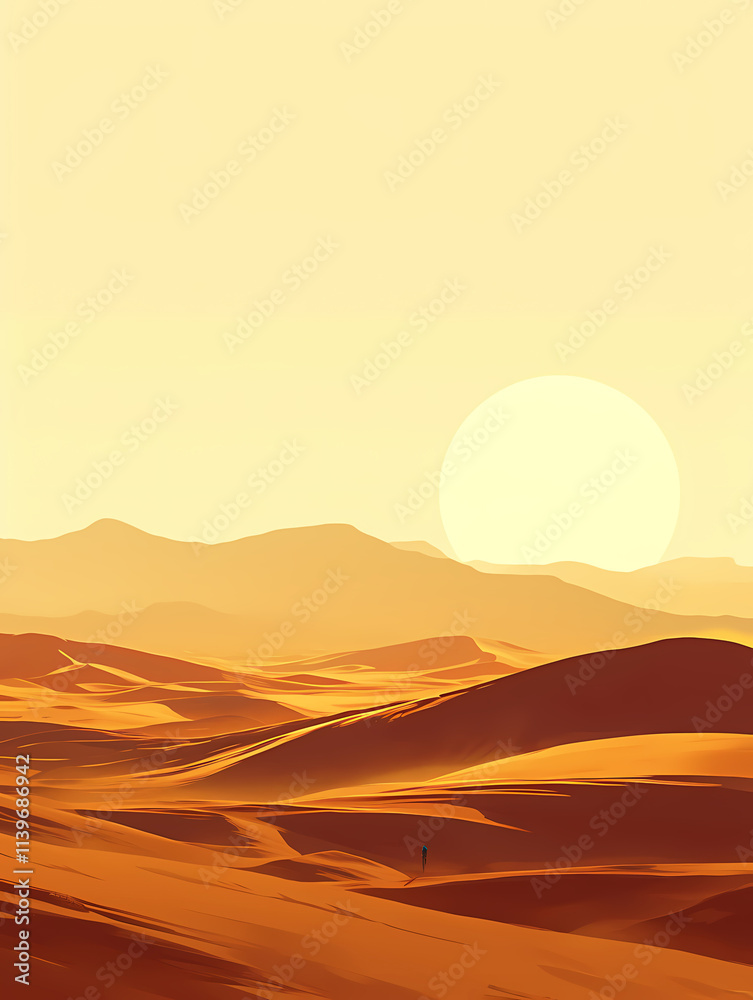 desert landscape under the sun desert landscape under the sun