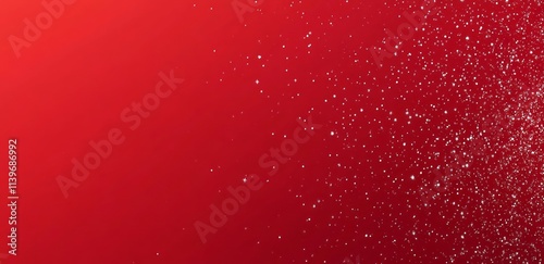 Red Background With Scatter...