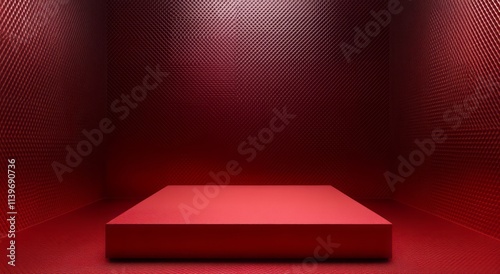 Red Square Platform in a Te...