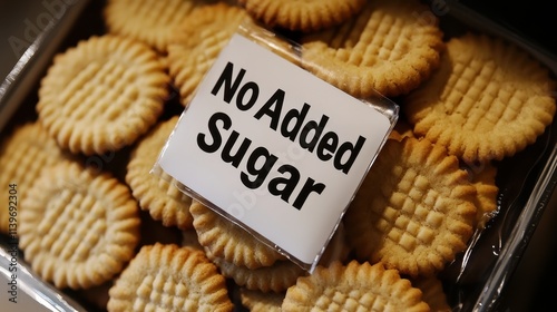 No Added Sugar Message Displayed on Healthy Snack Biscuits