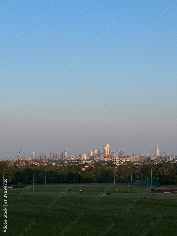 Obraz premium London city view