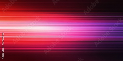 Abstract Red Purple Horizon...